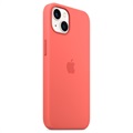 iPhone 13 Apple Silikondeksel med MagSafe MM253ZM/A - Rosa Pomelo