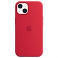 iPhone 13 Apple Silikondeksel med MagSafe MM2C3ZM/A - Rød