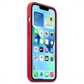 iPhone 13 Apple Silikondeksel med MagSafe MM2C3ZM/A - Rød