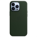 iPhone 13 Pro Apple Lærdeksel med MagSafe MM1G3ZM/A - Sekoyagrønn