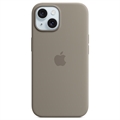 iPhone 15 Apple Silikonskal med MagSafe MT0Q3ZM/A - Leire