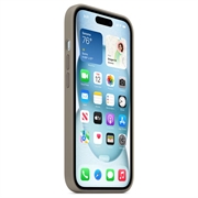 iPhone 15 Apple Silikonskal med MagSafe MT0Q3ZM/A - Leire
