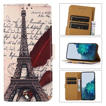 Glam Series OnePlus Nord CE 5G Lommebok-deksel - Eiffeltårnet
