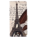 Glam Series OnePlus 10T/Ace Pro Lommebok-deksel - Eiffeltårnet