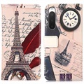 Glam Series Sony Xperia 10 IV Lommebok-deksel - Eiffeltårnet