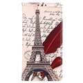 Glam Series Sony Xperia 10 IV Lommebok-deksel - Eiffeltårnet