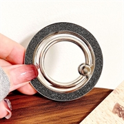 Glitter MagSafe Fidget-ringstativ - svart