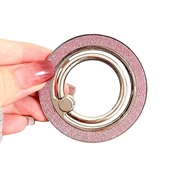 Glitter MagSafe Fidget-ringstativ - Rosa