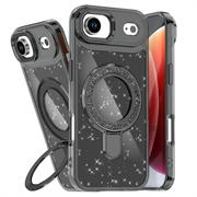 iPhone Air Glitter Hybrid-deksel med kickstand - MagSafe-kompatibel