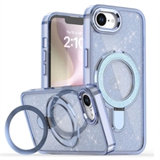 iPhone 16e/17e Glitter Hybrid-deksel med kickstand - MagSafe-kompatibel