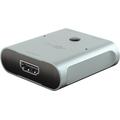 Goobay 2-til-1 HDMI-svitsj - 8K@60Hz - Grå