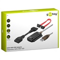 Goobay 3-i-1 USB 2.0 til SATA/IDE Link Adapter - Svart
