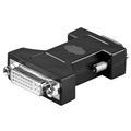 Goobay Analog VGA / DVI-I Adapter - Svart