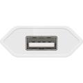Goobay Compact USB-A-vegglader - 5W - hvit
