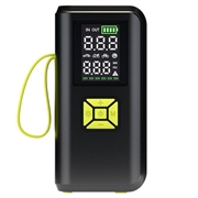 Goobay batteridrevet kompressor med powerbank-funksjon og LED-lys - 150PSI/82W