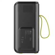 Goobay batteridrevet kompressor med powerbank-funksjon og LED-lys - 150PSI/82W