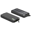 Goobay Rask Solcelle Powerbank 20000mAh - USB-C, USB - Svart