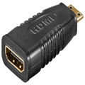 Goobay HDMI 1.4 Adapter - Gullbelagt - Svart