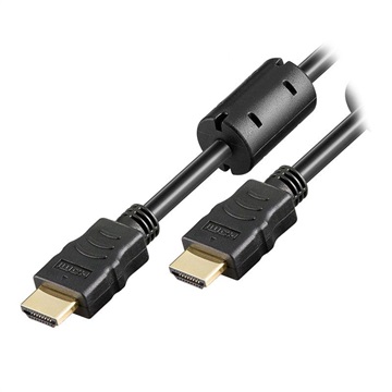 Goobay High Speed HDMI-kabel med Ethernet - Ferrit Kjerne - 3m