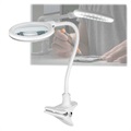 Goobay LED Clip-on Forstørrelselampe 6W - Hvit