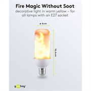 Goobay LED-flammepære - 4.5W
