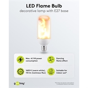 Goobay LED-flammepære - 4.5W
