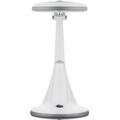 Goobay LED-forstørrelseslampe med sokkel - hvit