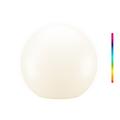 Goobay LED-solcelledrevet dekorativ RGBW-lyskule - størrelse XL