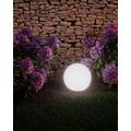 Goobay LED-solcelledrevet dekorativ RGBW-lyskule - størrelse XL