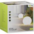 Goobay LED-solcelledrevet dekorativ RGBW-lyskule - størrelse XL