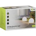 Goobay LED-solcelledrevne dekorative RGBW-lyskuler - størrelse M - 2 stk.