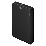 Goobay magnetisk trådløs powerbank 10000mAh - svart