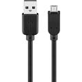 Goobay Micro USB-kabel - 3 m - svart