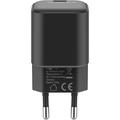Goobay Nano 45W USB-C PD GaN hurtiglader - svart