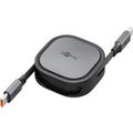 Goobay uttrekkbar USB-C-kabel - 1m, 15W