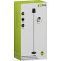 Goobay trådløs LED-gulvlampe XL 122cm - RGBW, 220lm, IP44, oppladbar - svart