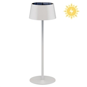 Goobay trådløs LED-solcellelampe - hvit