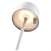 Goobay trådløs LED-bordlampe - størrelse S - hvit