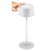 Goobay trådløs LED-bordlampe - størrelse S - hvit