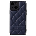 Good Luck Rhombic Grid iPhone 14 Plus Hybrid-deksel