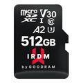 Goodram IRDM MicroSDXC-minnekort klasse 10 UHS-I/U3 - 512 GB