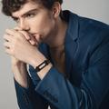 Google Fitbit Air-armbånd i rustfritt stål - svart