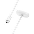 Google Fitbit Air USB-C magnetisk ladekabel - 1m - hvit