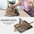 Google Pixel 10/10 Pro Caseme C30 Multifunksjonell Lommebok-deksel - Brun