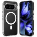 Google Pixel 10 Pro Hybrid-deksel - MagSafe-kompatibel - Gjennomsiktig
