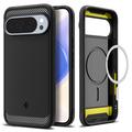 Google Pixel 10 Pro XL Spigen Rugged Armor Mag TPU-deksel - Svart