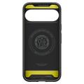 Google Pixel 10/10 Pro Spigen Rugged Armor Mag TPU-deksel - Svart