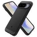 Google Pixel 10/10 Pro Spigen Rugged Armor Mag TPU-deksel - Svart