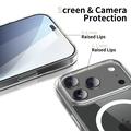 Google Pixel 10/10 Pro Tech-Protect Flexair Magnetisk Hybrid-deksel - Gjennomsiktig