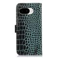 Google Pixel 10a Crocodile Series Lommebok-deksel i Lær med RFID